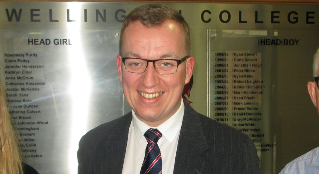 Christopher Stalford MLA at Wellington College