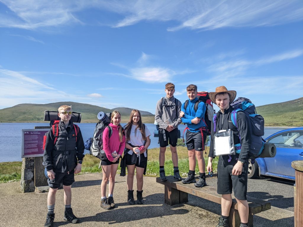 WCB students on Duke of Edinburgh Expedition