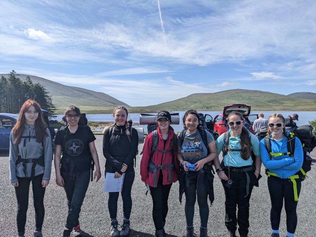 WCB students on Duke of Edinburgh Expedition