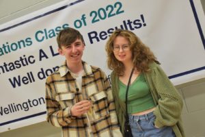 WCB A-Level Results Day Photo